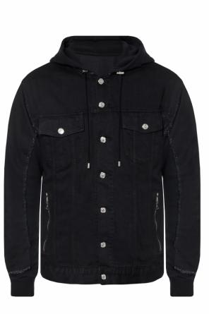 Hooded jacket with sweatshirt effect, zdjęcie 1 Hooded jacket with sweatshirt effect od Balmain